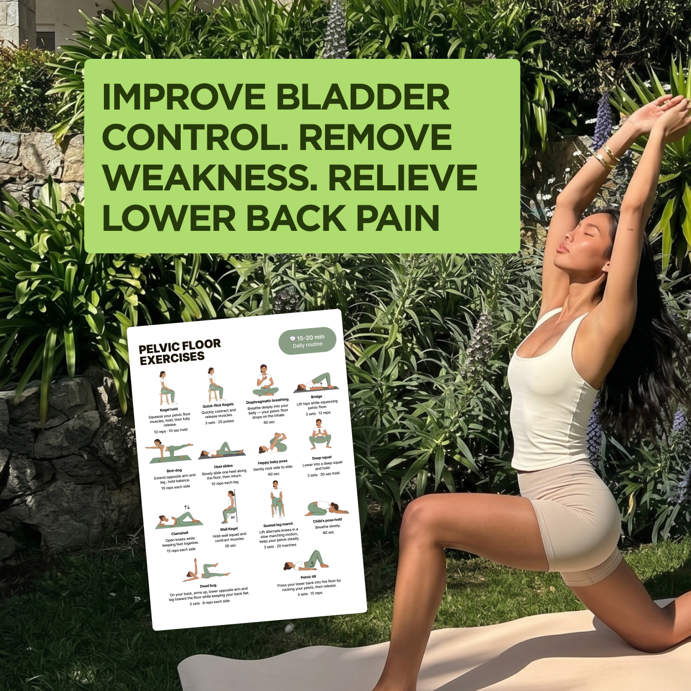 Pelvic Floor Exercises | Printable PDF