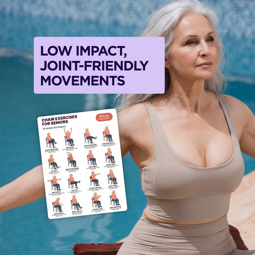 Chair Exercises for Seniors | Printable PDF