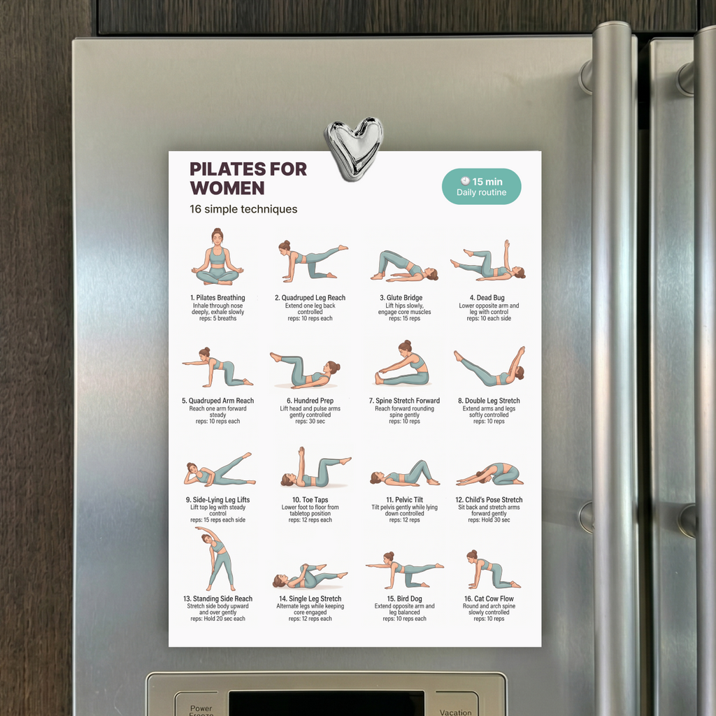 Pilates for Women 40+ | Printable PDF