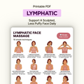 Lymphatic Face Massage | Printable PDF
